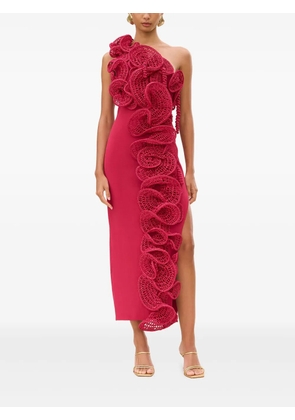 Cult Gaia Arri knitted gown - Pink