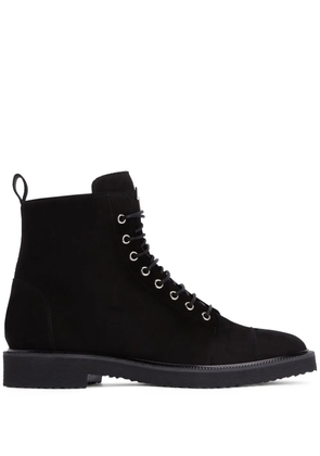 Giuseppe Zanotti Chris Low lace-up suede ankle boots - Black