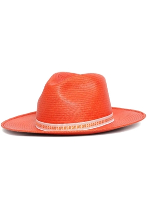 Sarah Chofakian Artisan hat - Orange