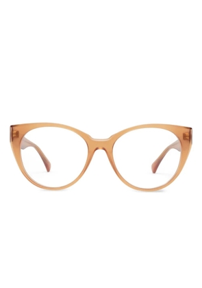 Max Mara Eyewear cat eye-frame glasses - Brown
