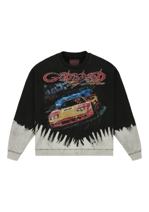 GODSPEED F.T.W LS graphic sweater - Black