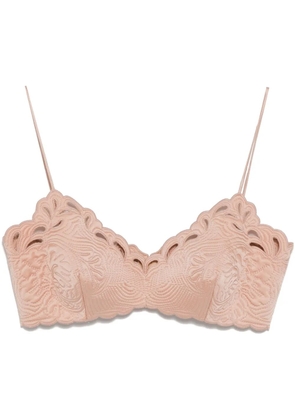 Ermanno Scervino floral embroidered top - Pink