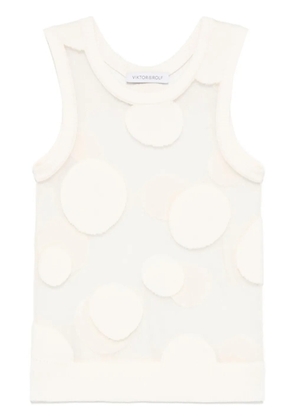 Viktor & Rolf polka-dot tank top - White