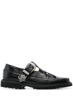 Toga Virilis leather loafers - Black