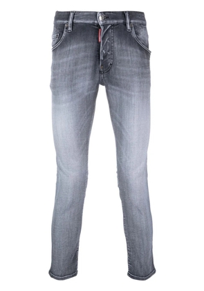 DSQUARED2 low-rise cropped jeans - Black