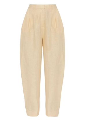Posse tailored tapered trousers - Neutrals