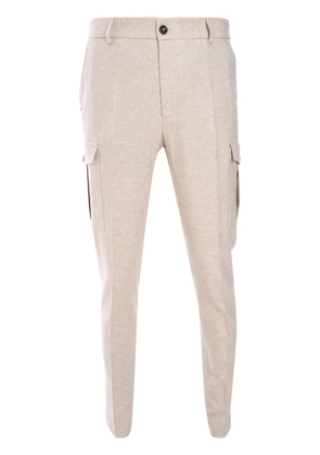Peserico mélange cargo trousers - Neutrals
