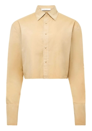 JW Anderson Garment Cropped shirt - Neutrals