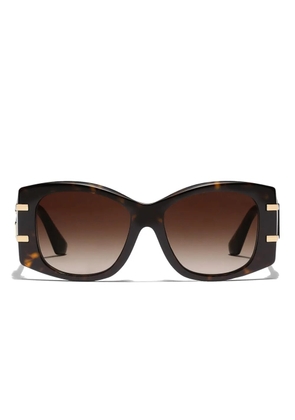 Dolce & Gabbana Eyewear DG Griffe sunglasses - Brown