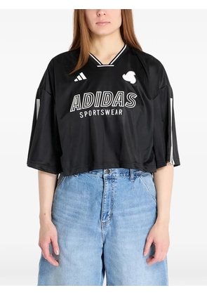 adidas Tiro Cut 3-Stripes jersey T-shirt - Black