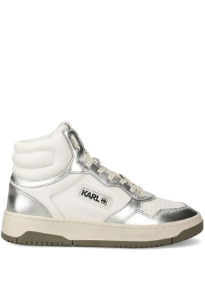 Karl Lagerfeld 35mm Krew Kollar sneakers - White