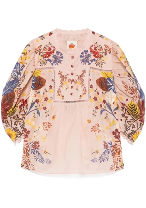 FARM Rio Beauty Bouquet blouse - Pink