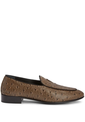 Giuseppe Zanotti Rudolph loafers - Brown
