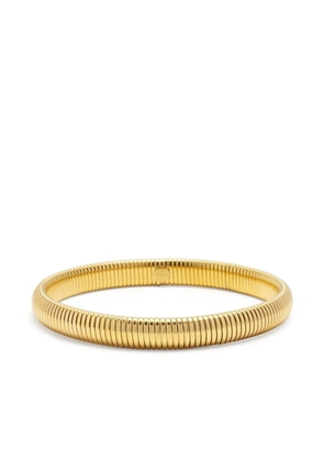 Nialaya Jewelry ribbed bracelet - Gold