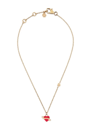 Philipp Plein Valentine pendant necklace - Yellow