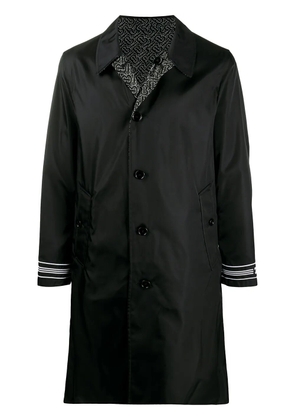 Burberry Monogram reversible trench coat - Black