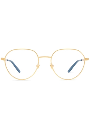 Gucci Eyewear GG1458O round-frame glasses - Gold