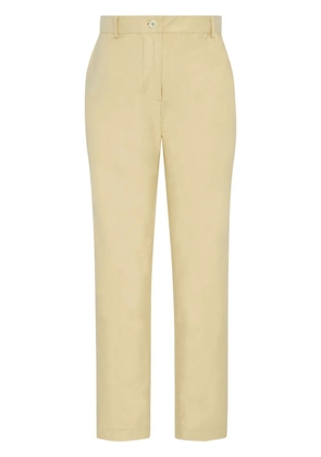 Rosetta Getty cropped skinny trousers - Yellow