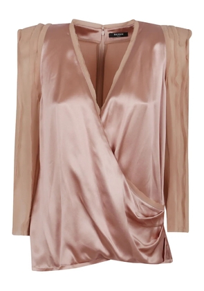 Balmain silk blouse - Neutrals