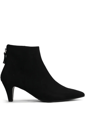 Evaluna 65mm leather ankle boots - Black