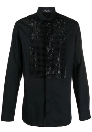 Philipp Plein Sartorial stud-embellished shirt - Black