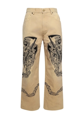 Warren Lotas cotton straight jeans - Neutrals