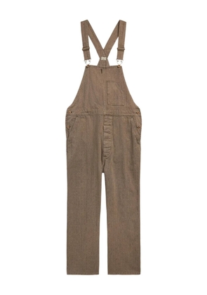 Ralph Lauren RRL herringbone-pattern dungarees - Grey
