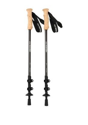 and Wander adjustable trekking poles - Black