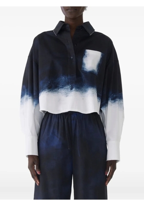 Jason Wu Collection ombré-print shirt - Blue