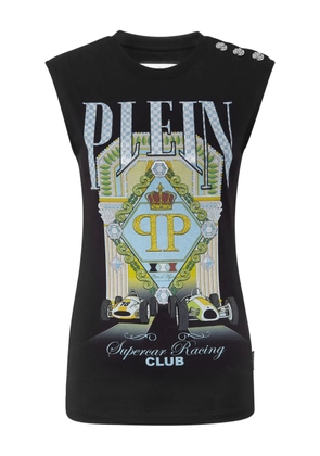 Philipp Plein Supercar Racing Club tank top - Black