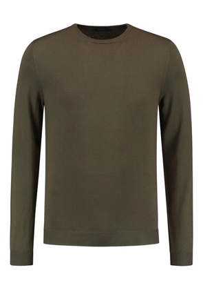 Zanone crew-neck jumper - Green