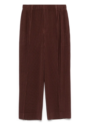 Homme Plissé Issey Miyake MC February trousers - Brown