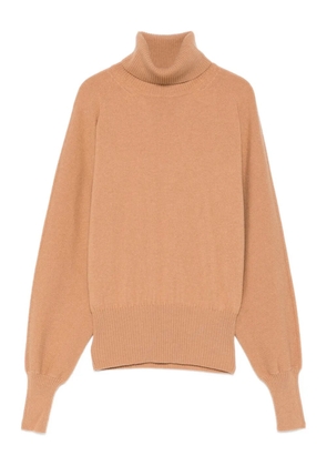Liviana Conti Arabella roll-neck sweater - Brown