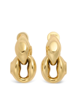 Patou Signet double earrings - Gold