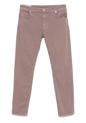 Eleventy slim-fit jeans - Purple