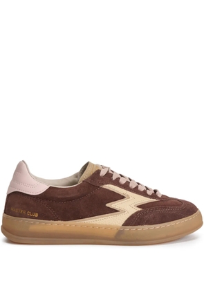 Moa Master Of Arts lightning bolt master club sneakers - Brown