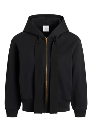Patou zip-up hoodie - Black