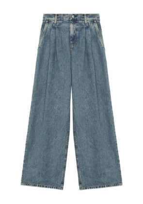 Helmut Lang pleated jeans - Blue