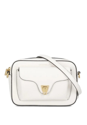 Coccinelle mini Beat Soft leather cross body bag - White