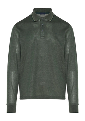 Paul & Shark long-sleeve polo shirt - Green