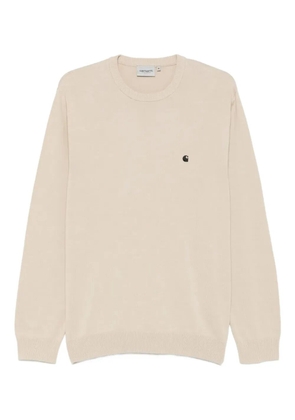 Carhartt WIP Madison logo-embroidered cotton sweater - Neutrals
