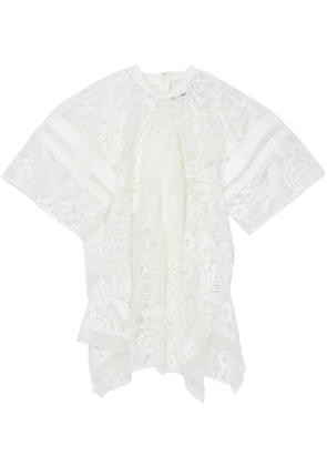 3.1 Phillip Lim lace hankerchief blouse - White