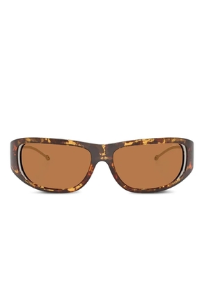 Diesel tortoiseshell-pattern sunglasses - Brown