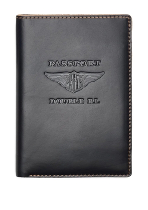 Ralph Lauren RRL embossed passport holder - Black