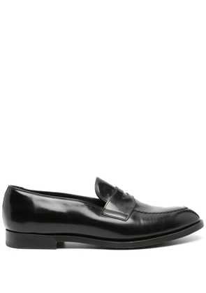 FURSAC brushed leather loafers - Black
