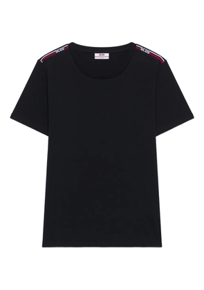 GCDS logo-detail T-shirt - Black