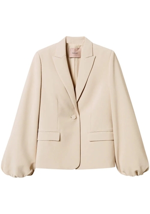 TWINSET Crêpe jacket - Neutrals