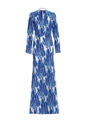 Silvia Tcherassi Ebba maxi dress - Blue