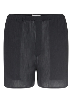 Ludovic de Saint Sernin elasticated waist shorts - Black