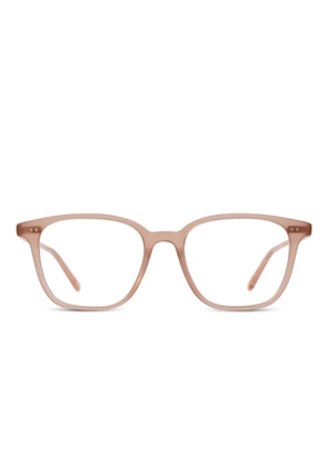 Garrett Leight Carina square acetate glasses - Pink